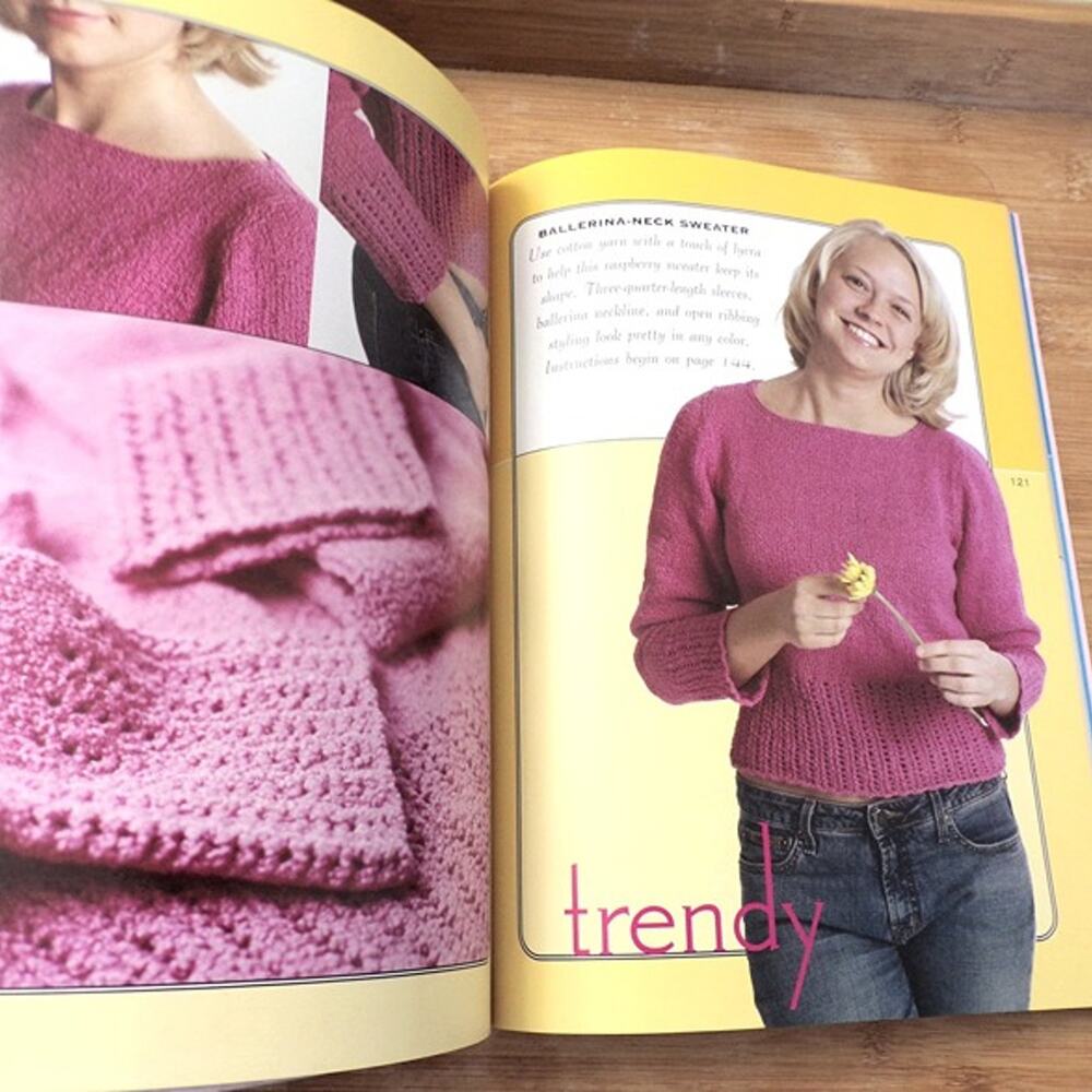 "Hip Knits" Book 65 Easy Projects from Hot Designers 2004 - Picture 3 of 4